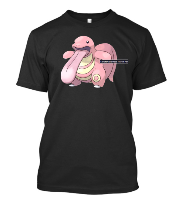 Lickatongue Head Master Pokemon Character Image T-Shirt