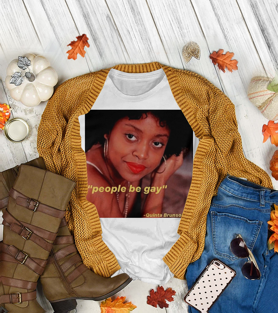 Quinta Brunson 'People Be Gay' Photo T-Shirt