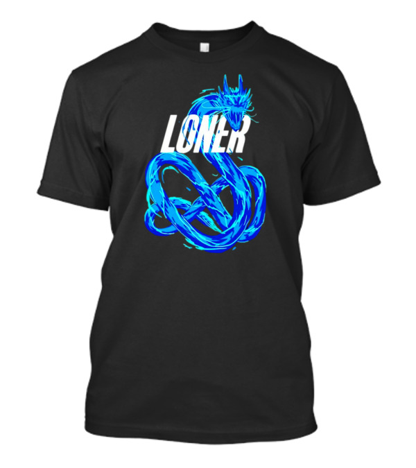 Loner Blue Dragon T-Shirt