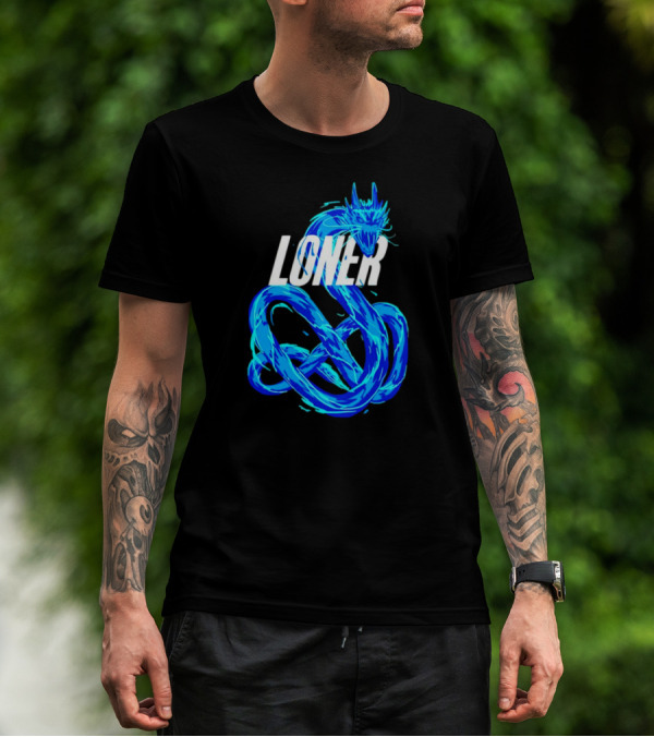 Loner Blue Dragon T-Shirt