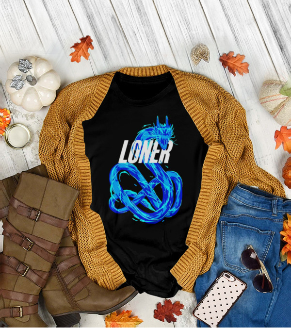 Loner Blue Dragon T-Shirt