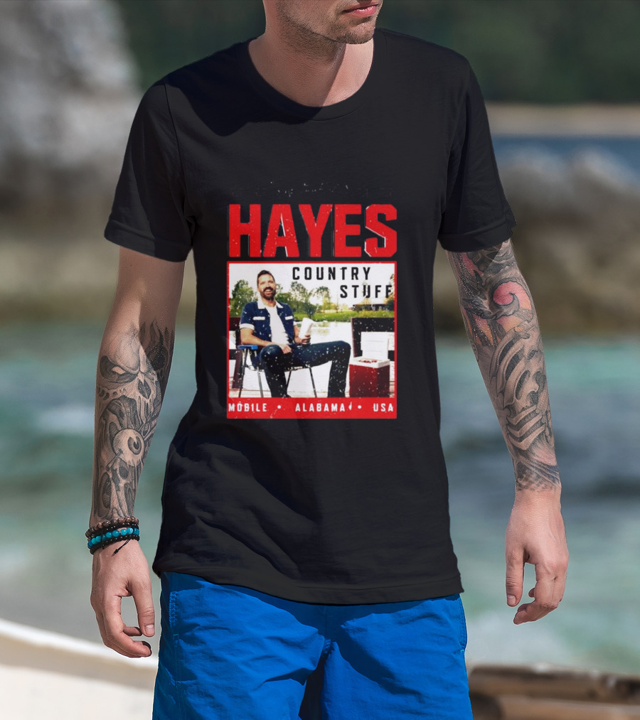 Walker Hayes Country Stuff Mobile Alabama USA T-Shirt