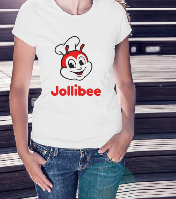 Jollibee Bee Icon With Text T-Shirt