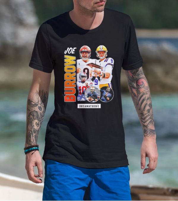 JOE BURROW DREAMATHON FOOTBALL LEGACY T-Shirt