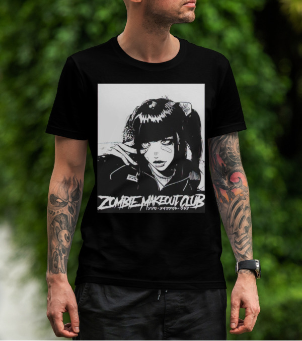 ZOMBIE MAKEOUT CLUB Japanese Style Manga T-Shirt