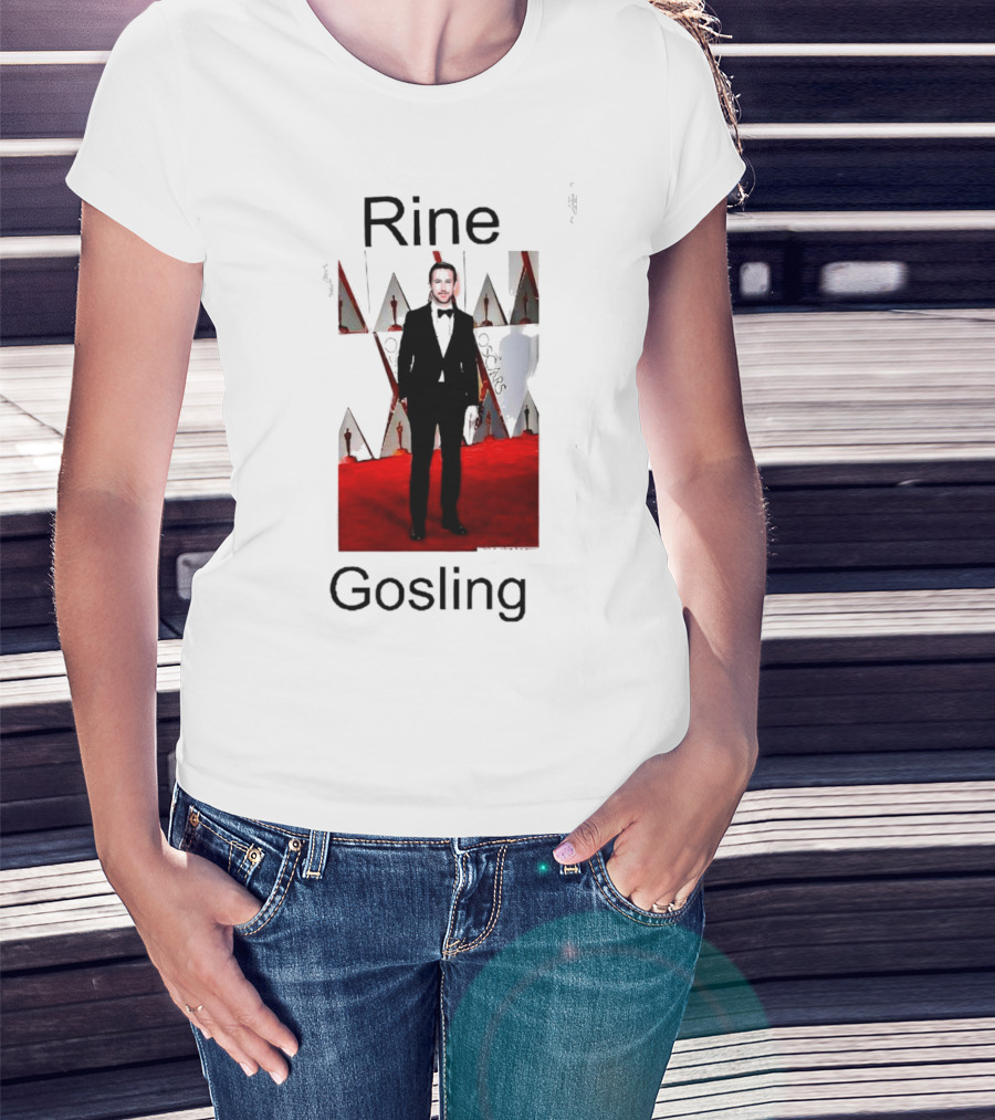 Rine Gosling Red Carpet Event T-Shirt