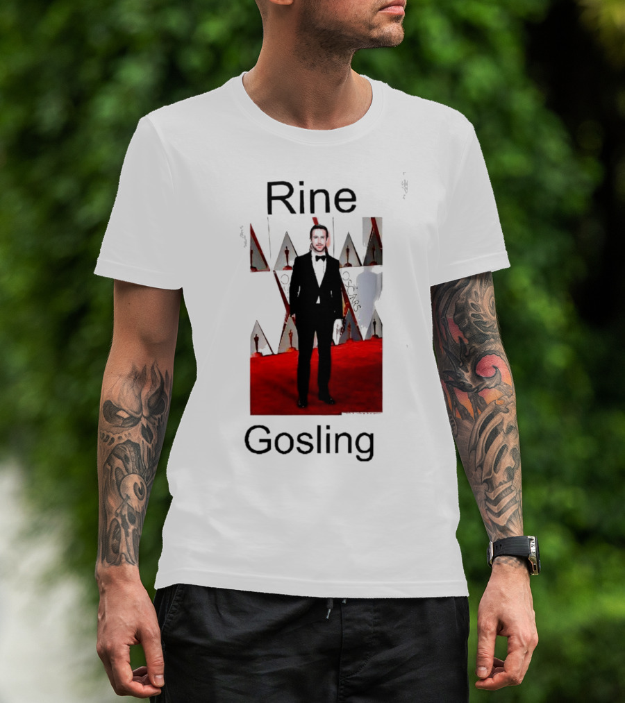Rine Gosling Red Carpet Event T-Shirt