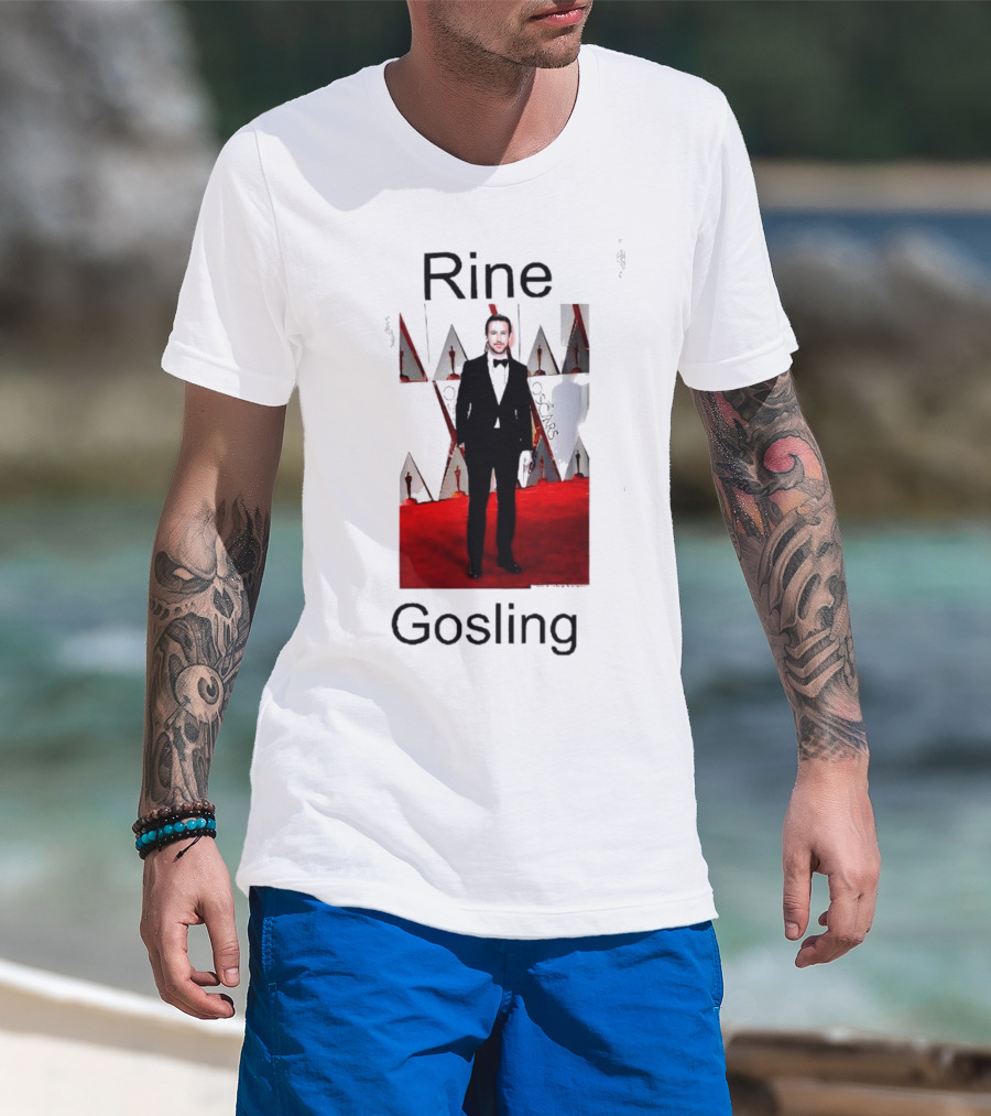 Rine Gosling Red Carpet Event T-Shirt