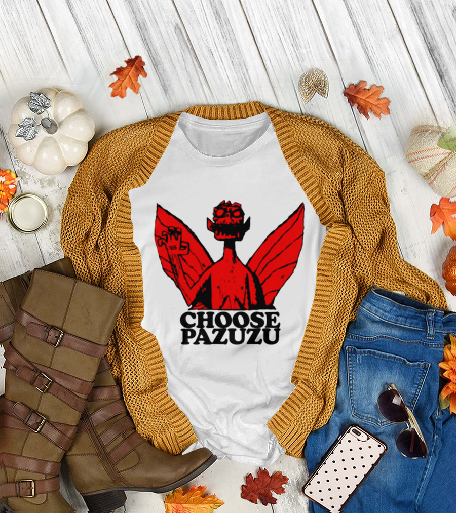 Choose Pazuzu Gorillaz Demon Wings T-Shirt