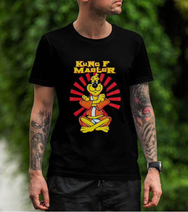Kung Fu Master Hanna-Barbera Cartoon Character T-Shirt