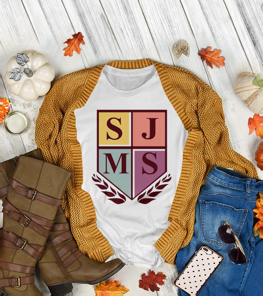 SJMS Shield Emblem Amphibious Crest Metal T-Shirt