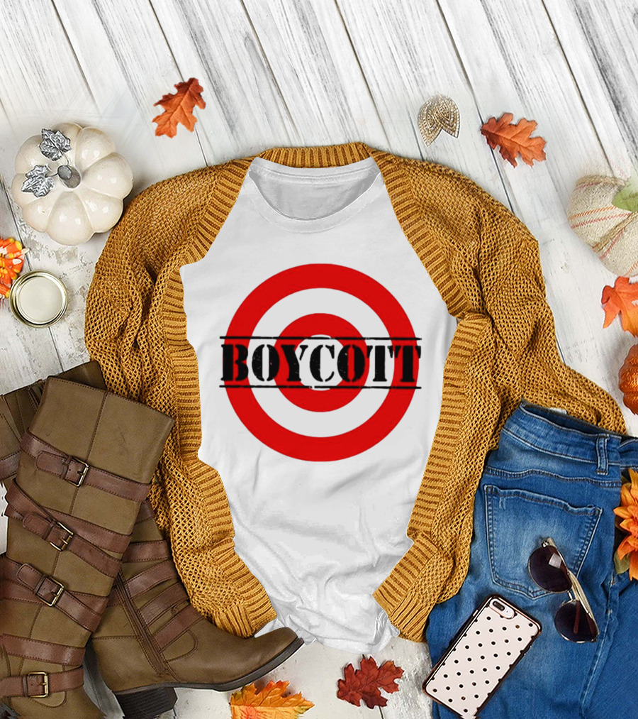 Boycott Target Sucks Red Bullseye T-Shirt