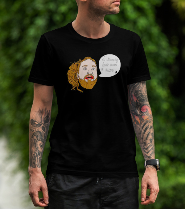 I Literally Don’t Even Care Comic T-Shirt