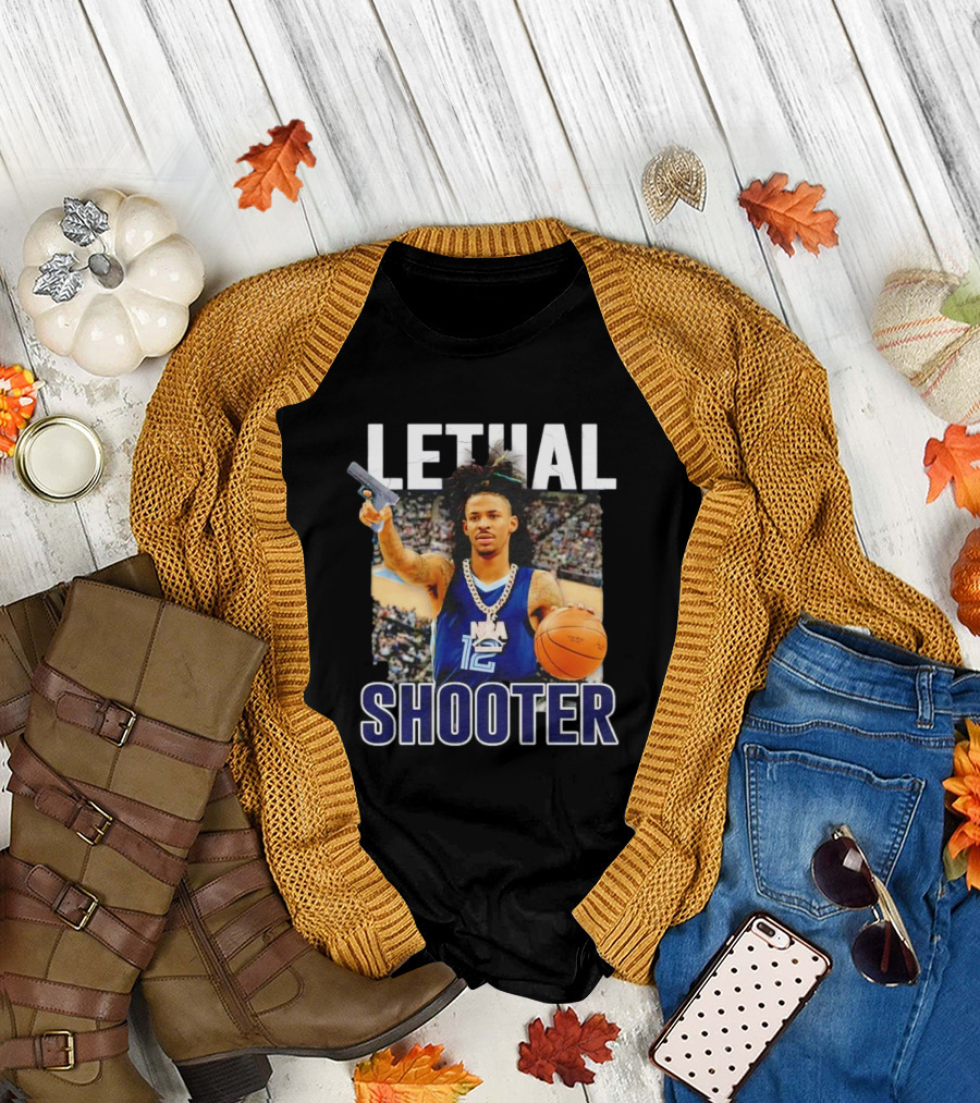 Ja Morant Lethal Shooter NBA Basketball Player T-Shirt