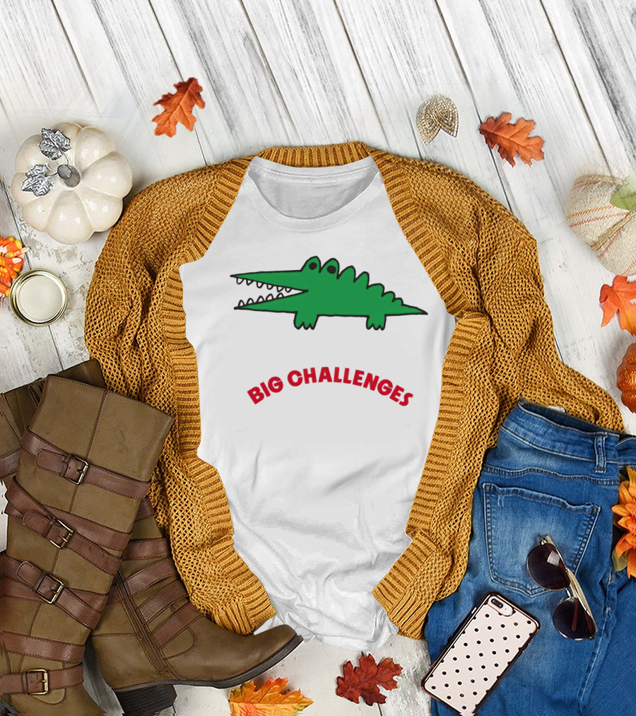 Sanrio Crocodile Big Challenges T-Shirt