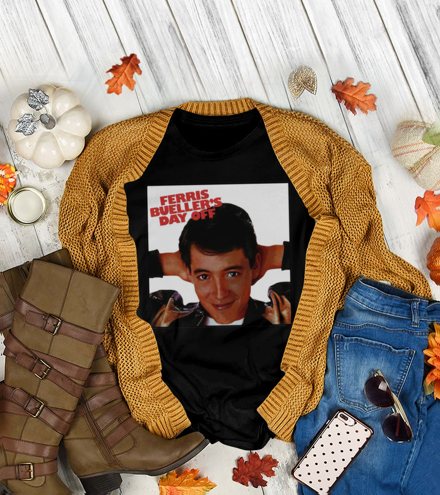 Ferris Bueller's Day Off Iconic Relaxed Pose T-Shirt
