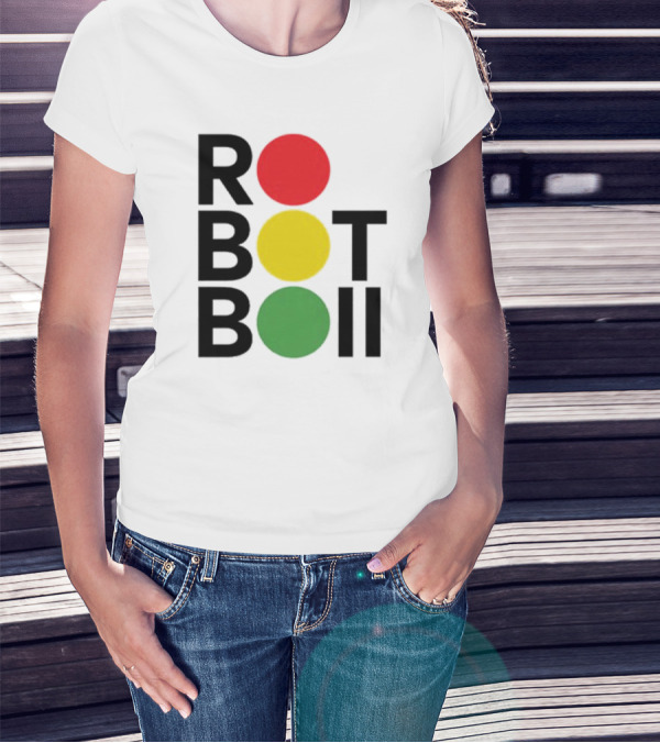 ROBOT BOII Traffic Light Colors T-Shirt