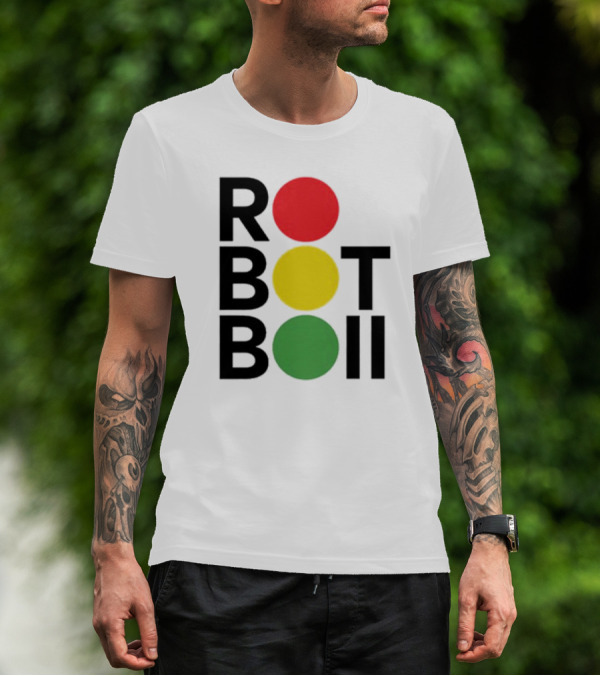 ROBOT BOII Traffic Light Colors T-Shirt