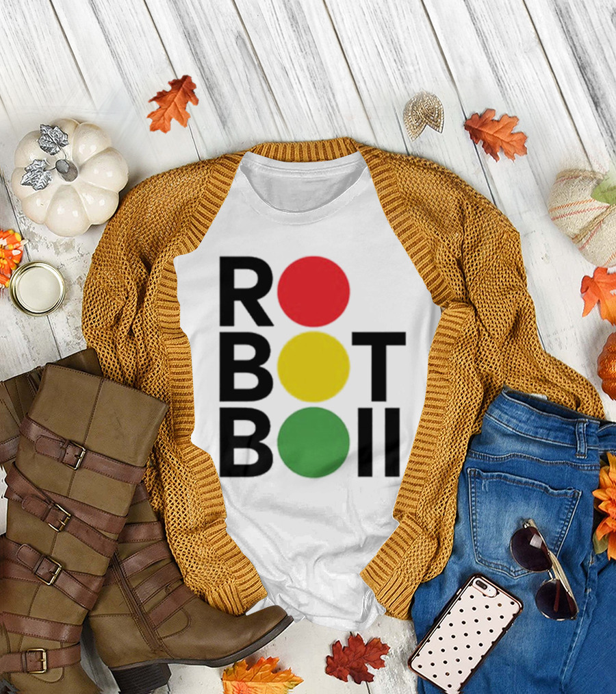ROBOT BOII Traffic Light Colors T-Shirt