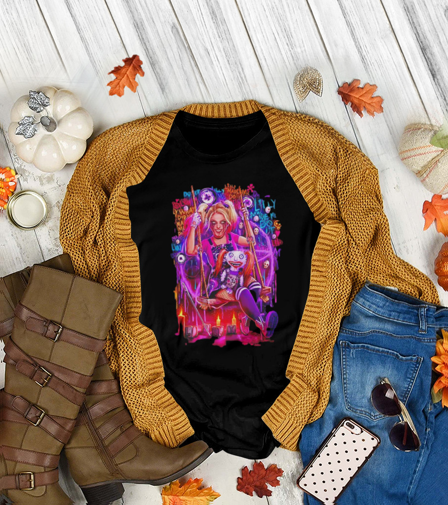 Alexa Bliss Lilly Made Me Do It Doll Graffiti Swing and Candles T-Shirt
