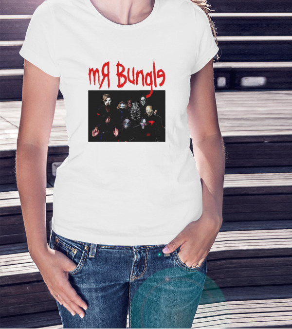 Slipknot Mr Bungle Band Crossover Image T-Shirt