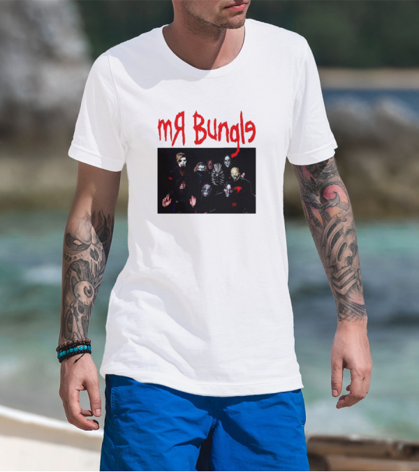 Slipknot Mr Bungle Band Crossover Image T-Shirt