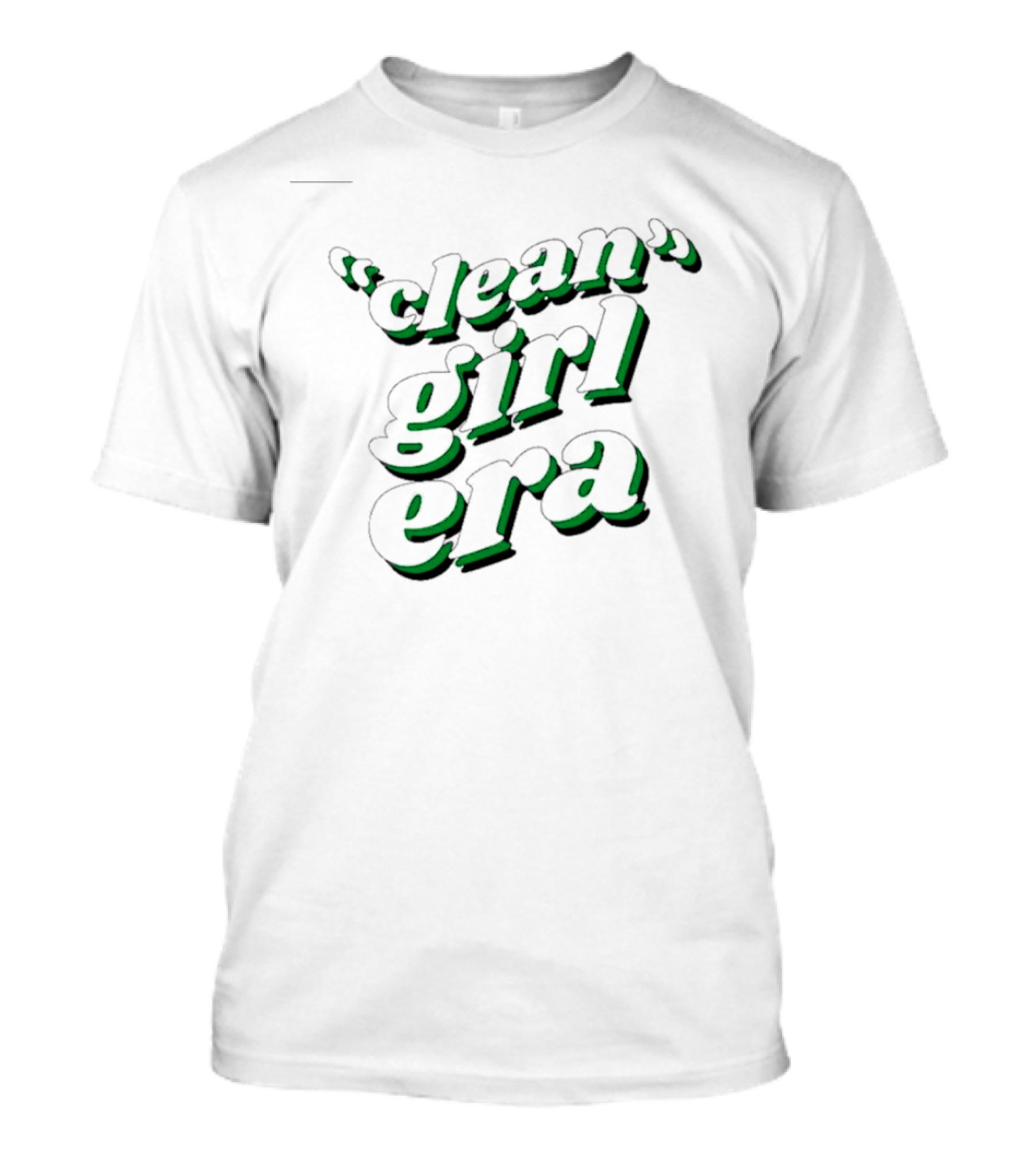 Clean Girl Era Trendy Urban Fashion T-Shirt