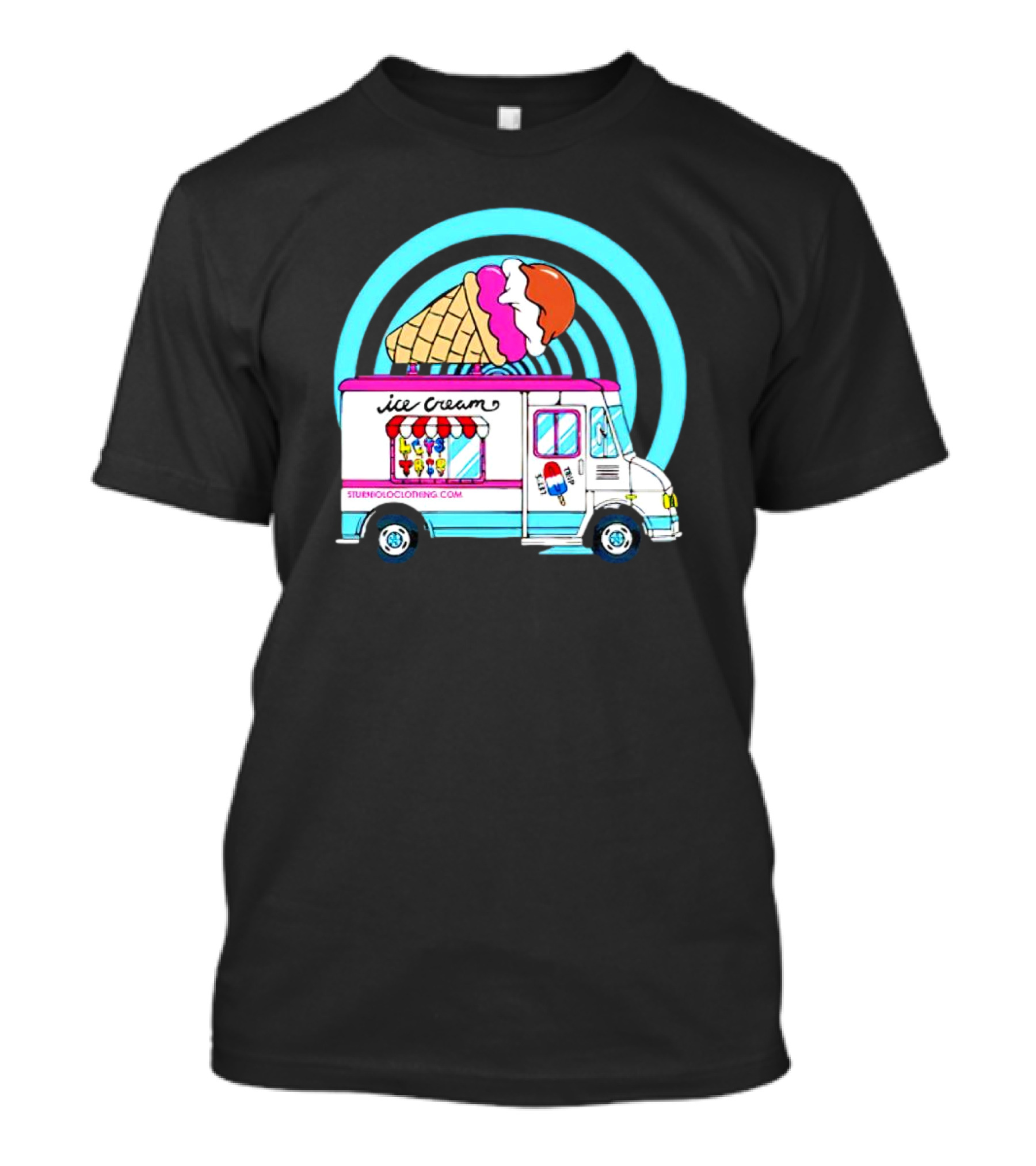 Sturniolo Ice Cream Truck Stuenioloclothing.com T-Shirt