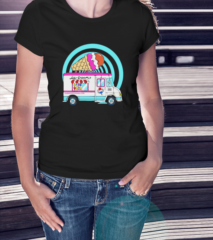 Sturniolo Ice Cream Truck Stuenioloclothing.com T-Shirt