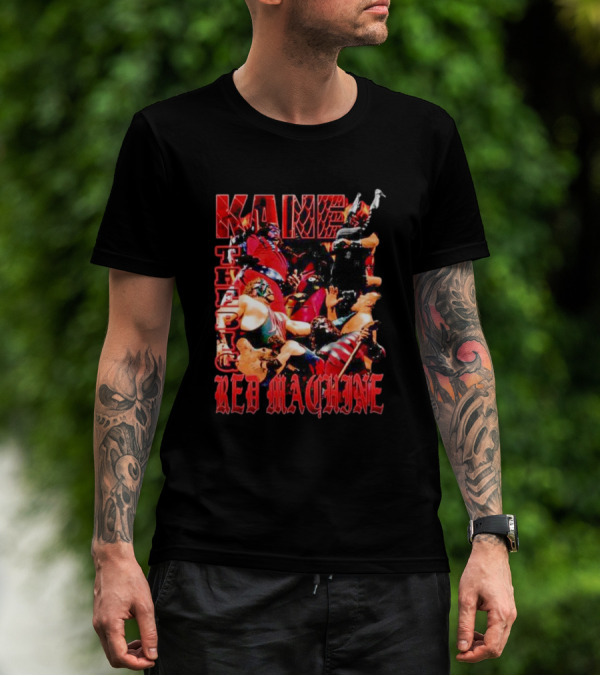 Kane The Big Red Machine Pro Wrestling Legends T-Shirt