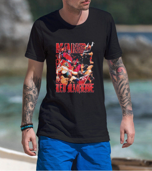 Kane The Big Red Machine Pro Wrestling Legends T-Shirt