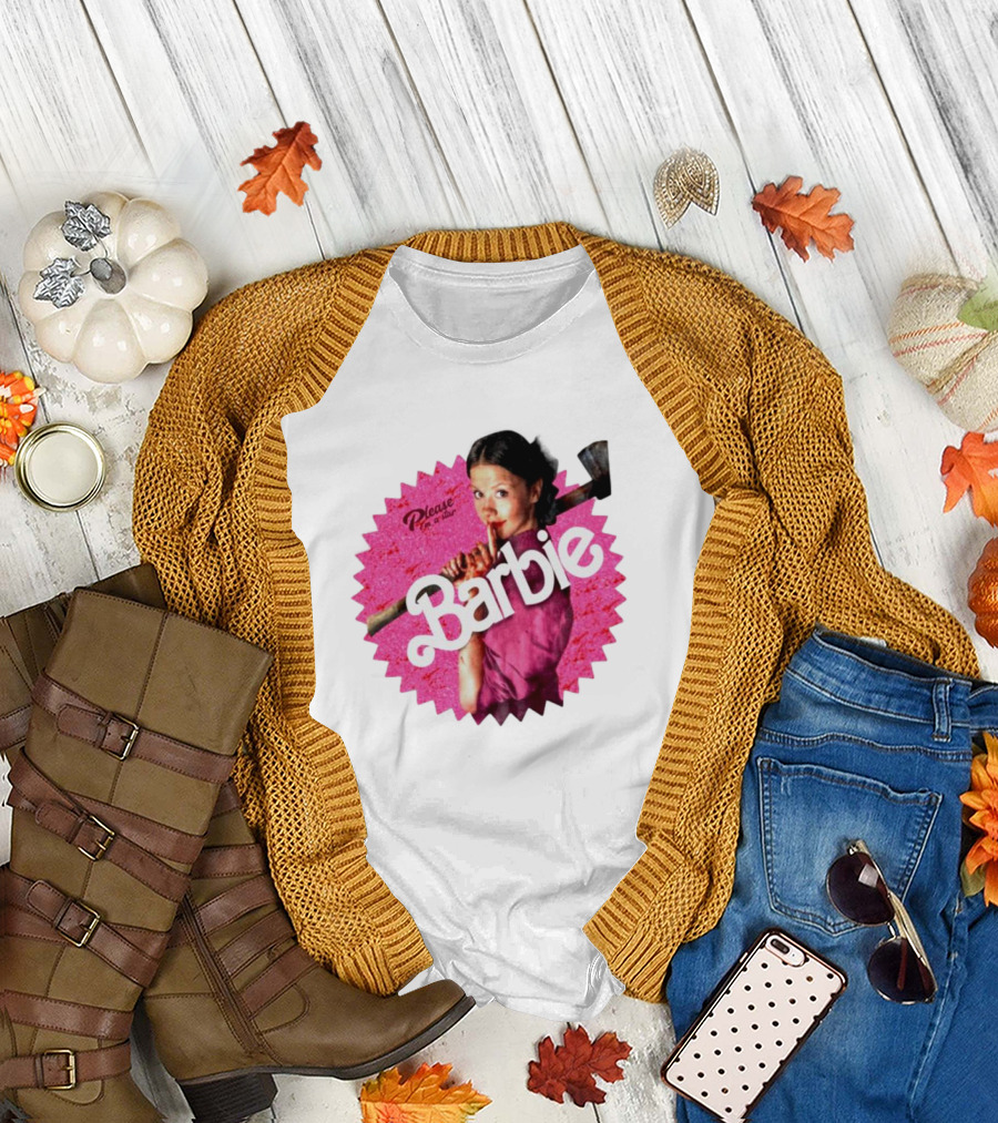 Please I'm a Star Barbie Pink Circle T-Shirt