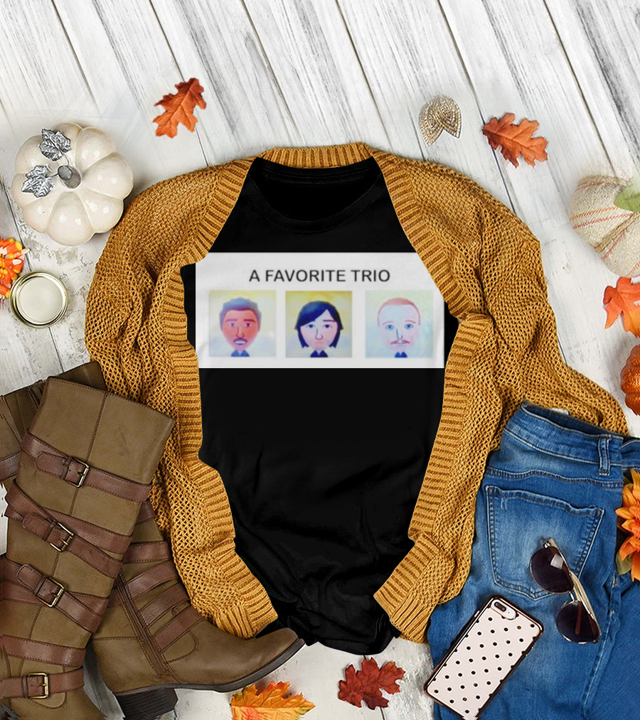 A Favorite Trio Mii Characters T-Shirt