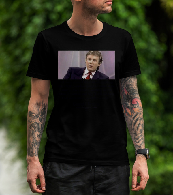 If I Were To Run I’d Run As A Republican Donald Trump Quote From People Magazine 1998 T-Shirt