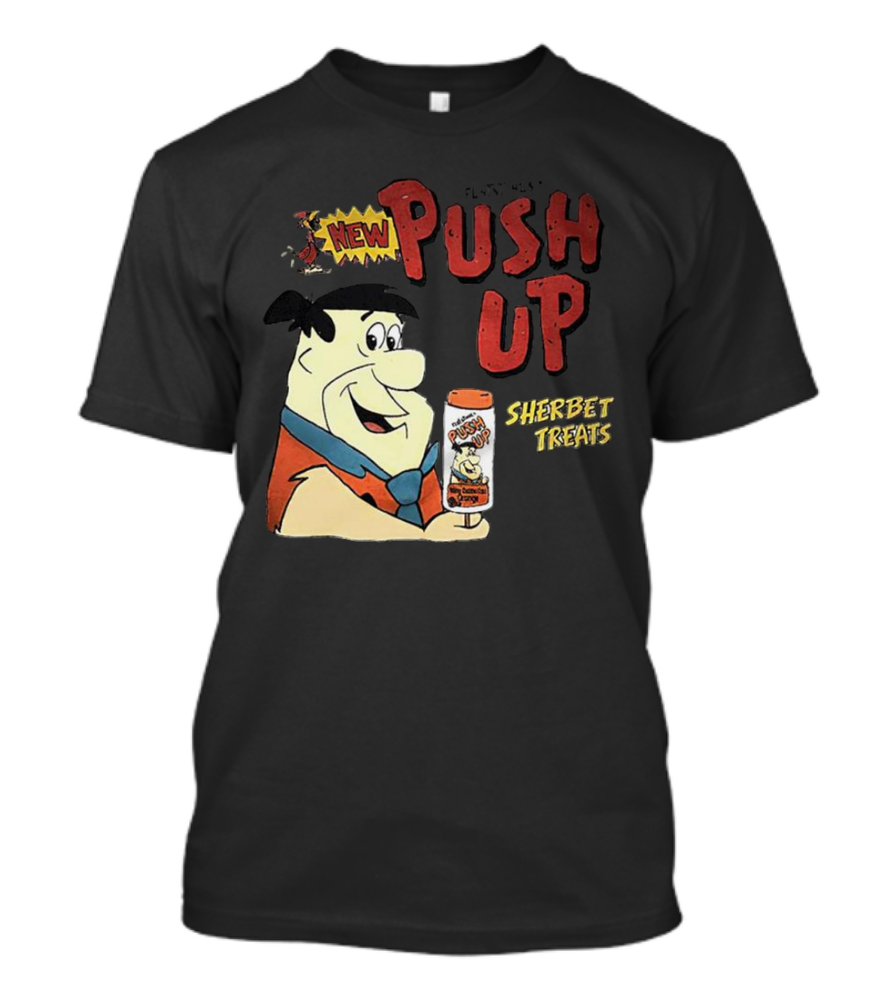 Fred Flintstone New Push Up Sherbet Treats T-Shirt