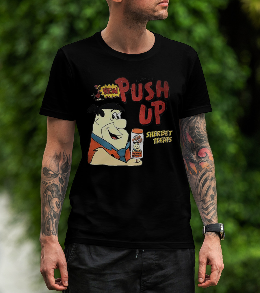 Fred Flintstone New Push Up Sherbet Treats T-Shirt