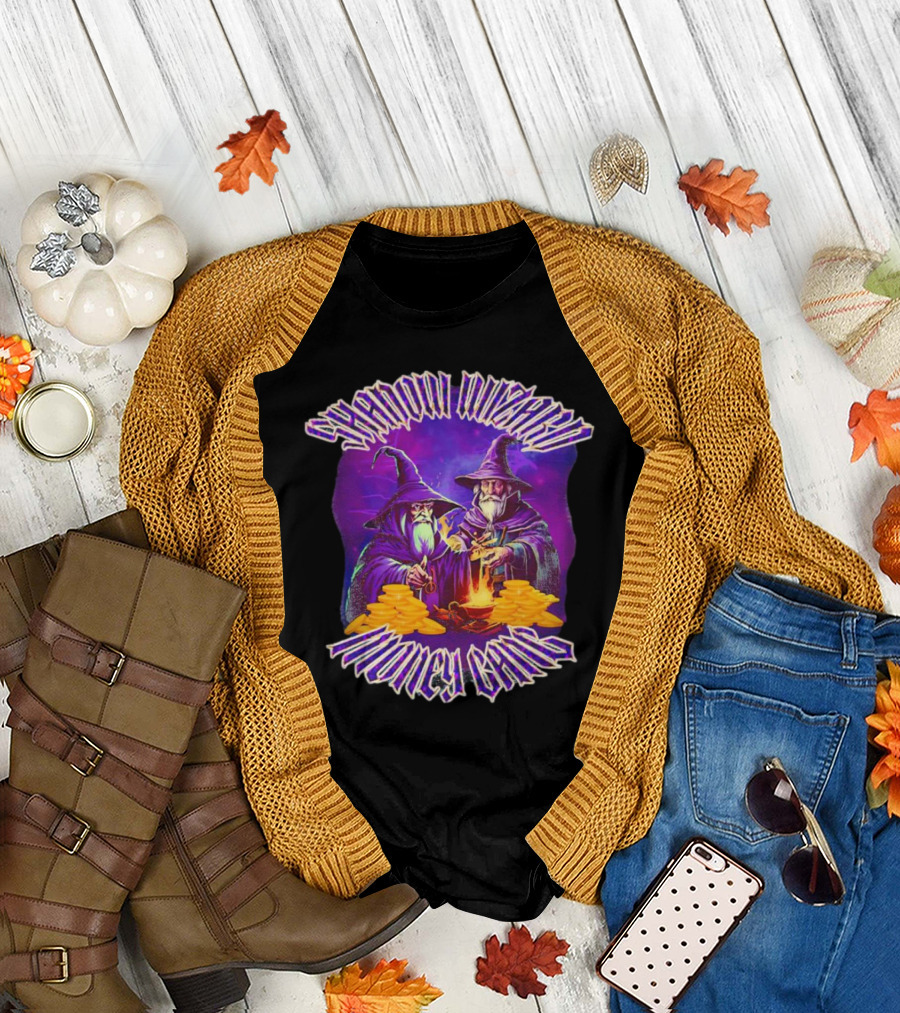 Shadow Wizard Money Gang Wizards with Coins and Fire T-Shirt