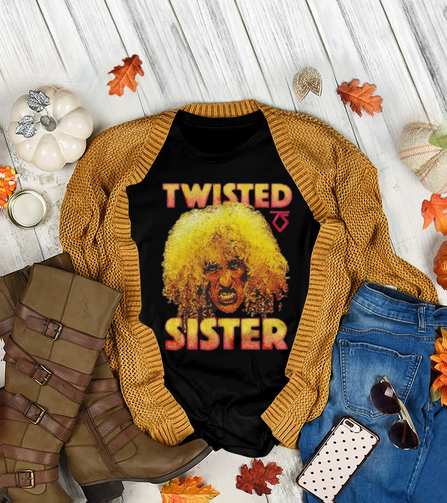 Twisted Sister Dee Snider Iconic Hair T-Shirt
