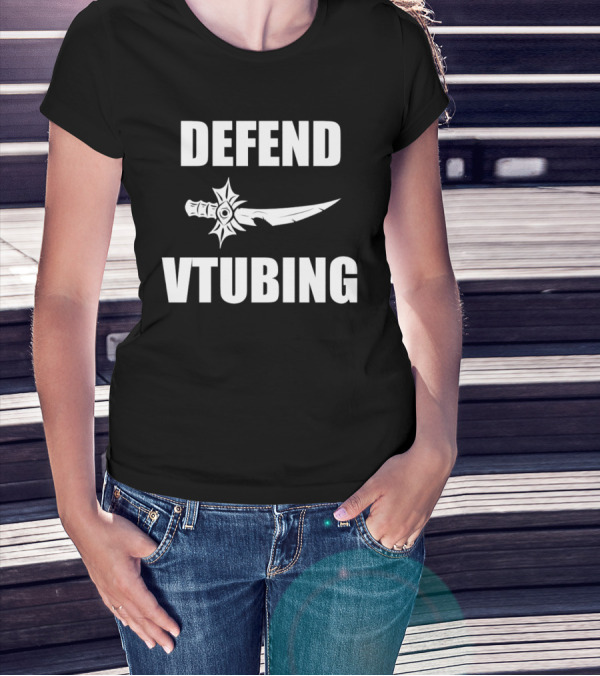Defend Vtubing Sword T-Shirt