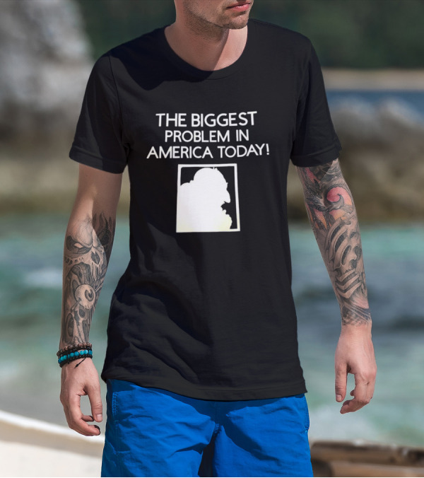 THE BIGGEST PROBLEM IN AMERICA TODAY COUNT DRACULA HATES REPEATS T-Shirt