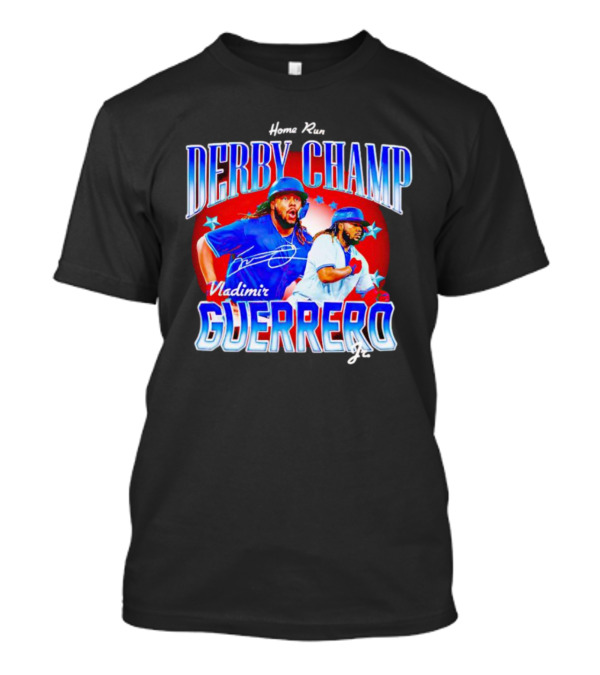 Home Run Derby Champ Vladimir Guerrero Jr Signature T-Shirt