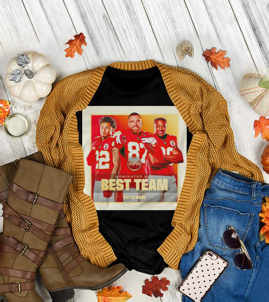 ESPYS Nominated for Best Team Vote Now Chiefs Kingdom T-Shirt