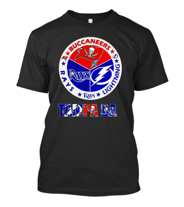 Tampa Bay Buccaneers Rays Lightning Sports Teams T-Shirt
