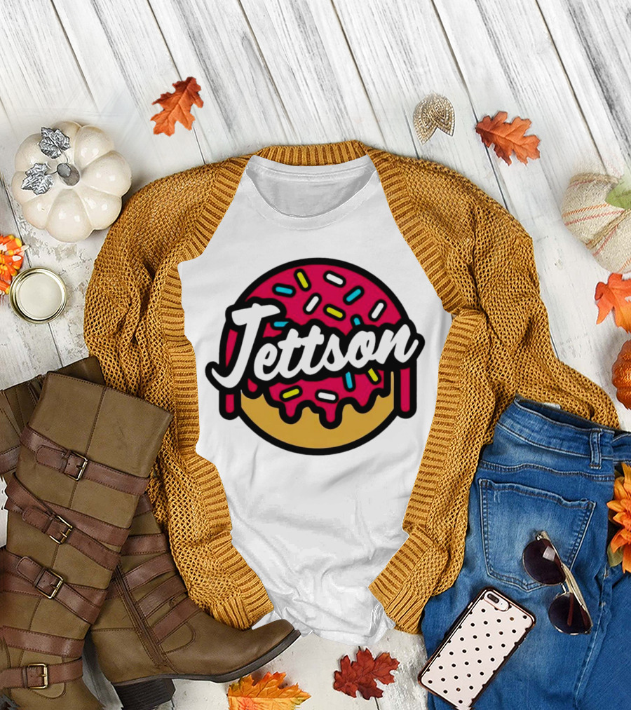 Jettson Colorful Sprinkled Donut T-Shirt