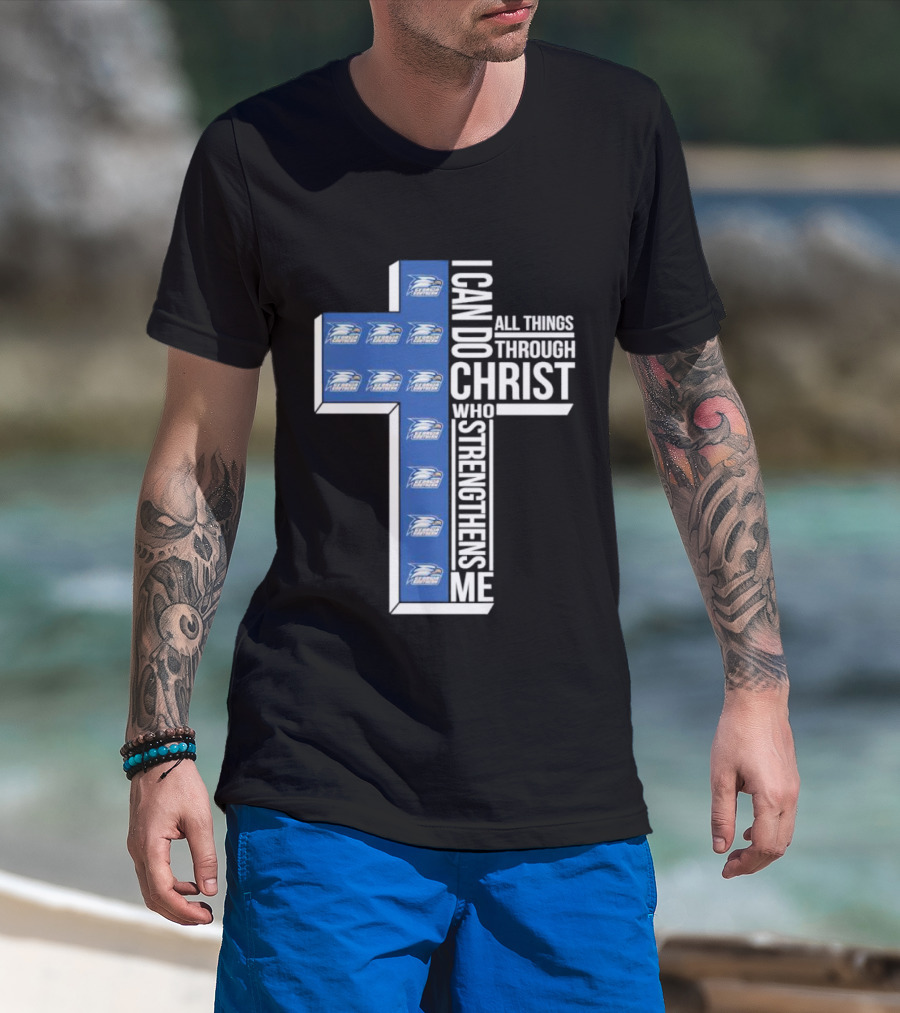 Southern Eagles I Can Do All Things Through Christ Who Strengthens Me T-Shirt