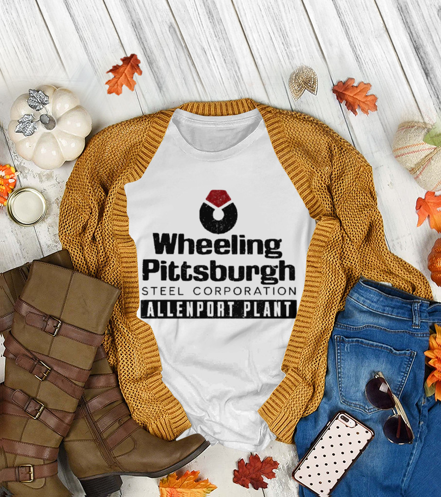 Wheeling Pittsburgh Steel Corporation Allenport Plant T-Shirt