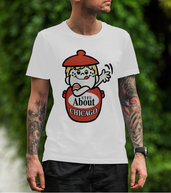 STFU About Chicago Cookies Boy Iconic Jar T-Shirt
