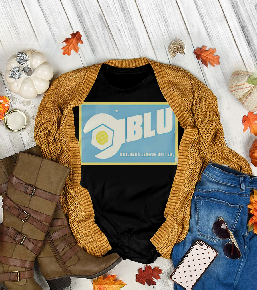 BLU Builders League United Logo T-Shirt