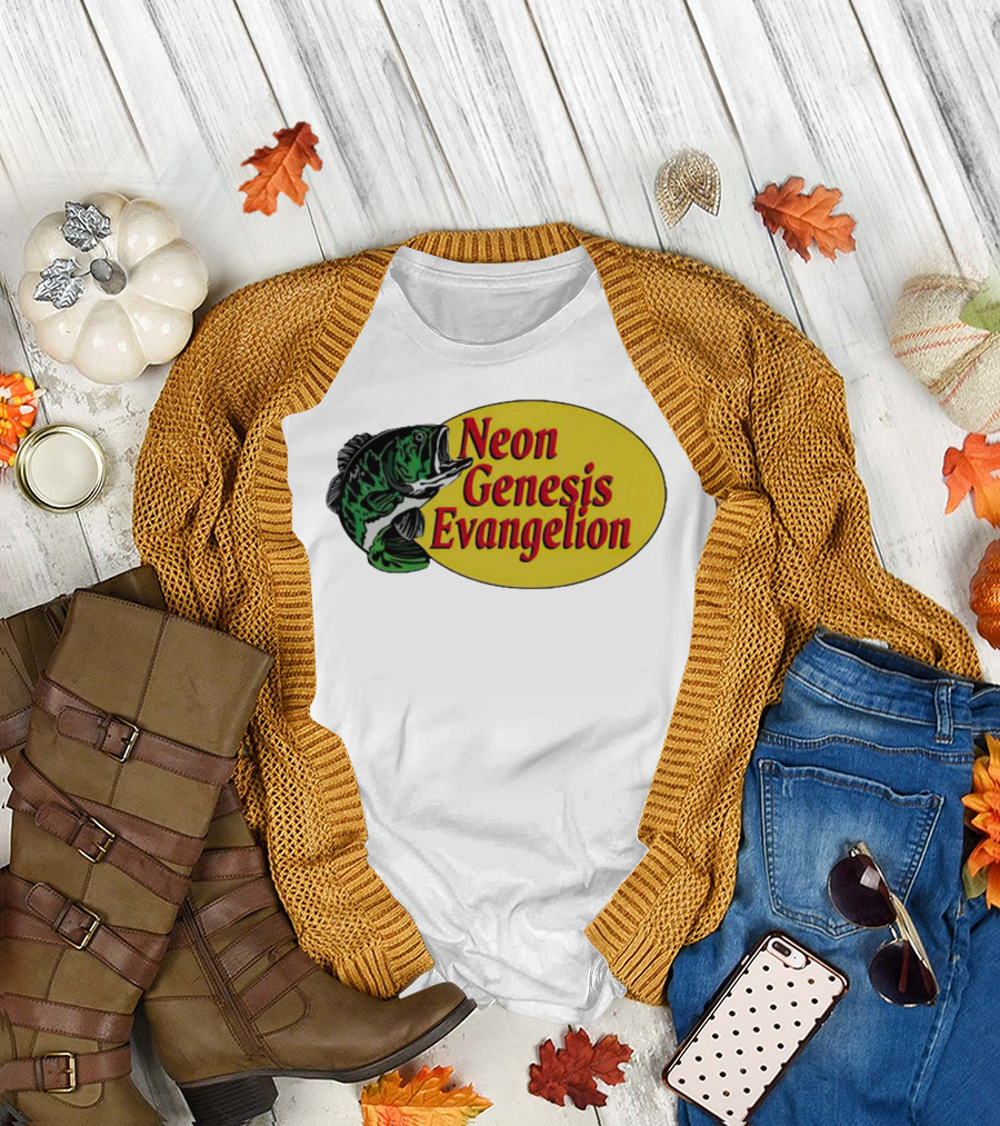 Neon Genesis Evangelion Bass Fish Pro T-Shirt