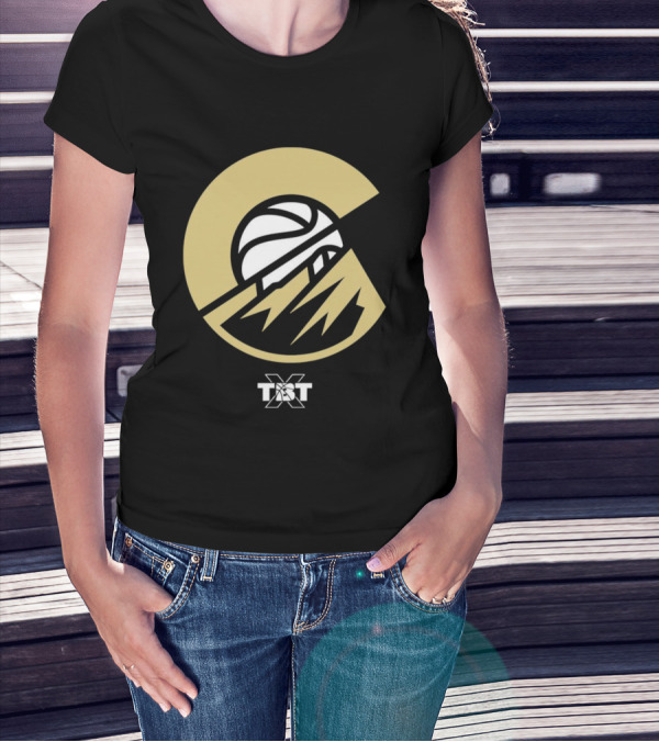 TBT Team Colorado Basketball Mountain T-Shirt